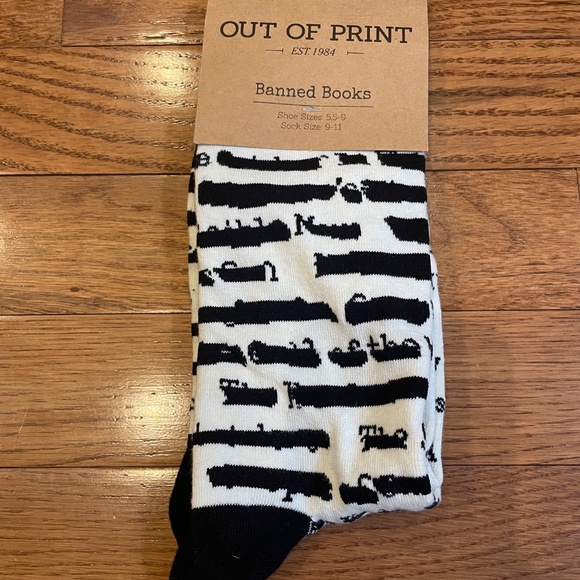 Banned Book Socks - Picture 2 of 5
